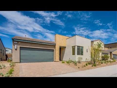 Single Story Modern Contemporary N. Las Vegas. Builder Pardee Homes $384K, 1954 Sqft, 3BD, 2BA, 2CR