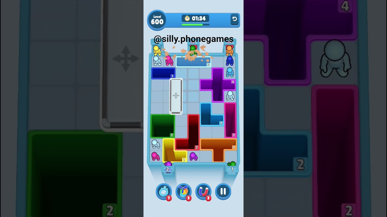 Drop Away Level 600 Walkthrough Solution