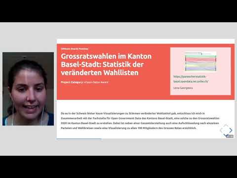 Präsentation Lena Georgescu an der DINAcon 2021