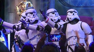 Stormtroopers sing "Let It Go" from Frozen in song medley at Star Wars Weekends 2014