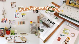 Desk Tour and Journal Setup in Manila | Abbey Sy