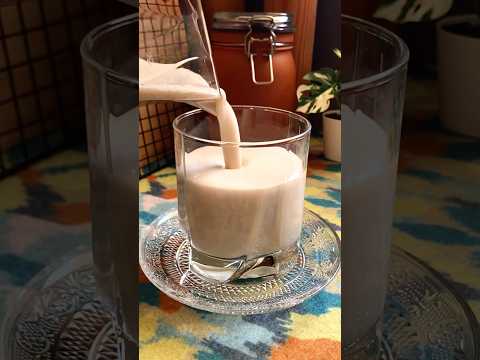 Creamy Barley Drink | 5-Minute Healthy Drink #shorts