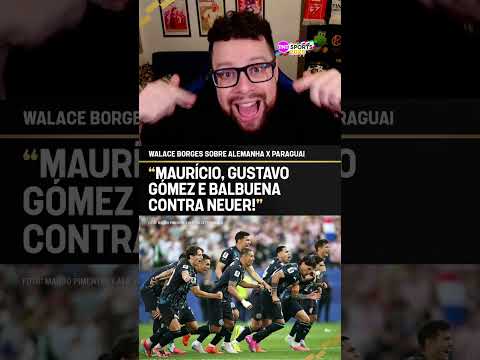 O PARAGUAI FEZ HISTÓRIA E DESPACHOU A ALEMANHA! #shorts