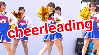 【チアリーディング】【cheer】お祭り会場で弾けるチアガール③　2023 5 27