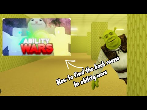 This is how to get to the back rooms in ability wars