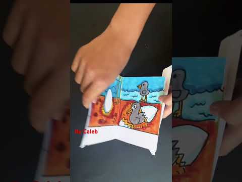 Drawing Flamingo Life Cycle #creative #craft #cute#shorts