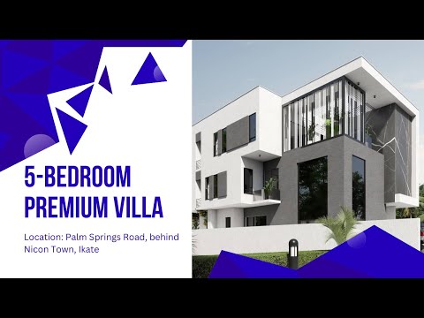 5 bedroom Duplex For Sale Palm Springs Road, Ikate Ikate Elegushi Lekki Lagos