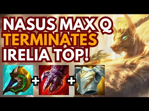 Never Lose Again Vs Irelia Toplane As Nasus - (Nasus Vs Irelia) - League Of Legends