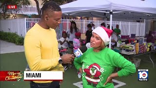 Holiday food, gift giveaway hosted by Jason and Joy Taylor