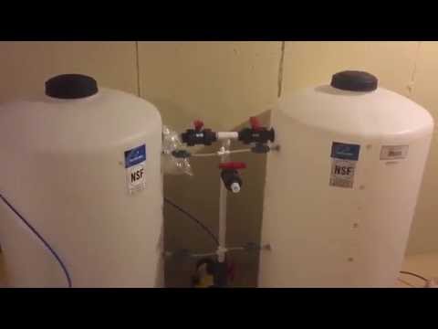 Reef Tank Water Mixing Station