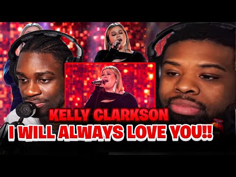 BabantheKidd FIRST TIME reacting to Kelly Clarkson - I Will Always Love You!! At the 57th ACM Awards