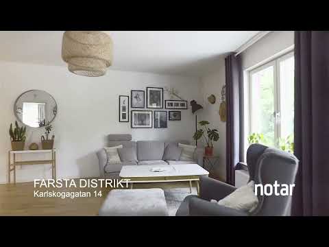 - 2:a · 66m2 - Farsta - Centrum : Via Notar mäklare Farsta, Sköndal, Skogås & Trångsund
