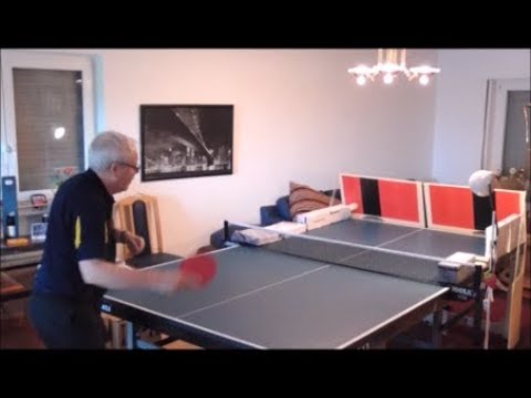 Vorhand offensiv mit "Langen Noppen"