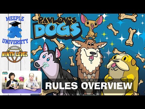 Pavlov's Dogs Board Game - Rules Overview. A Kickstarter preview by Stella & Tarrant