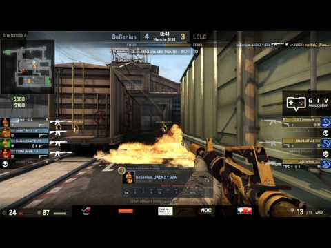 ESWC France CS:GO 2016 - Groups BeGenius VS LDLC