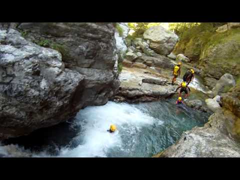 Canyoning in de Spaanse Pyreneeën