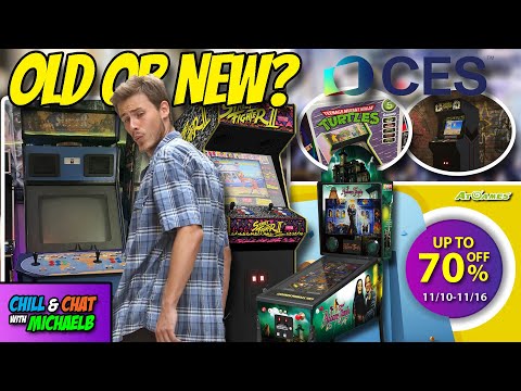 When To Buy Original Arcade Over Recreation, AtGames Sale Suggestions & Early CES Home Arcade!
