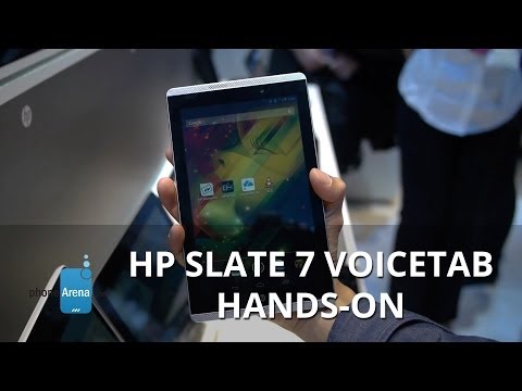 HP Slate 7 VoiceTab hands-on