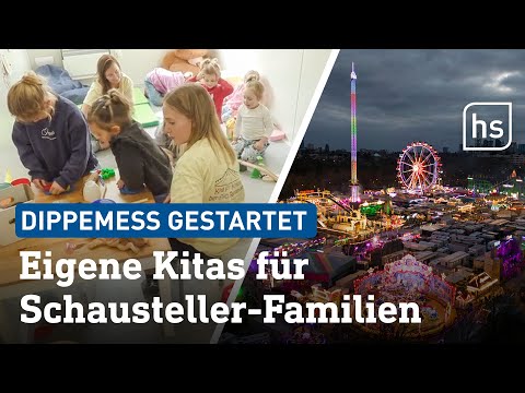 Dippemess: Das Leben der Schausteller-Familien - Container-Kita für die Kids | hessenschau