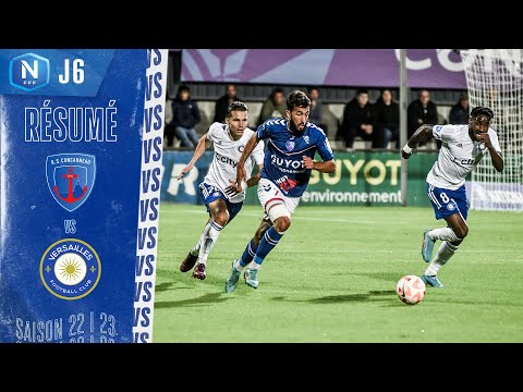 J6 I US Concarneau - FC Versailles (4-1), le résumé I National FFF 2022-2023