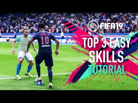 FIFA 19 | TOP 3 EASY SKILL MOVES Tutorial [PS4/XBOX ONE]