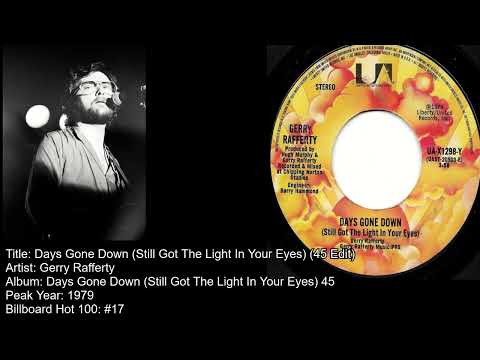 Gerry Rafferty-Days Gone Down (Still Got The Light In Your Eyes) (45 Edit)