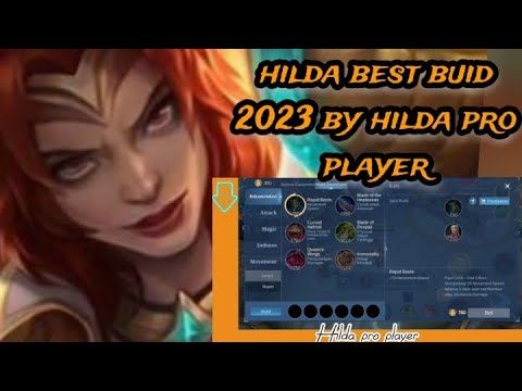 HILDA BEST BUILD 2023 HILDA PRO PLAYER
