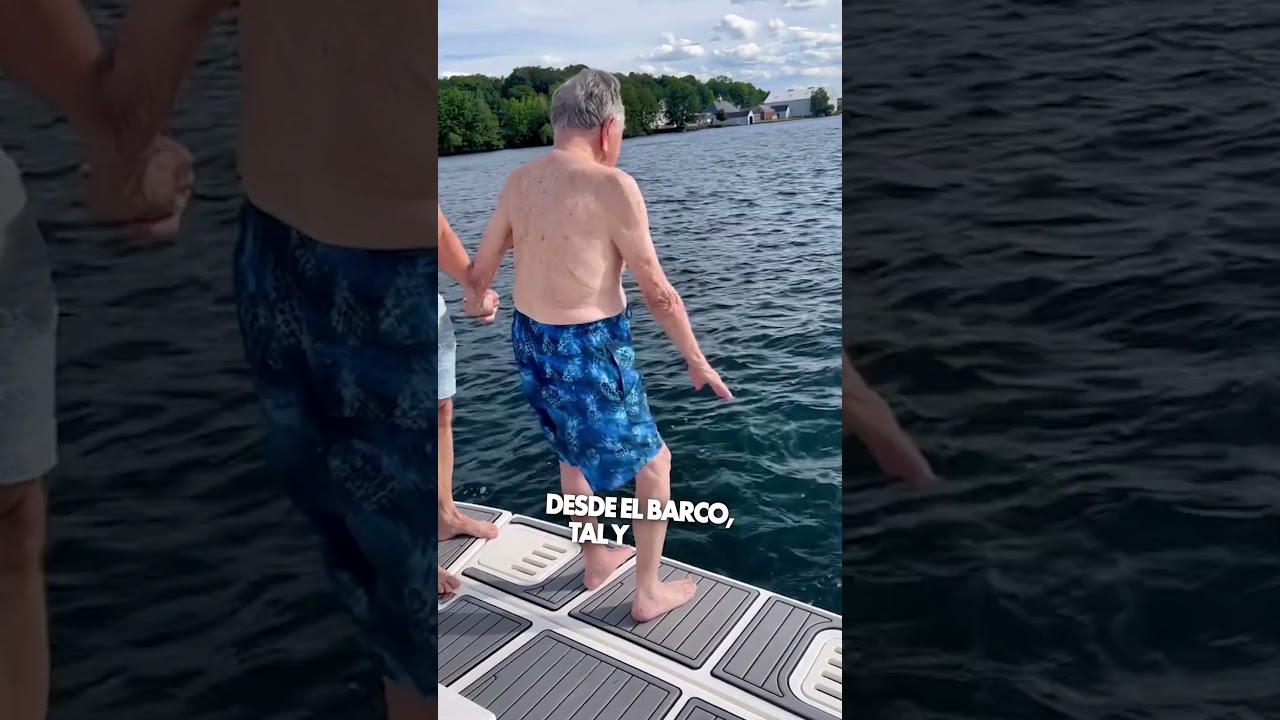 Abuelo de 106 Años Se Tira al Mar 🥺❤️
