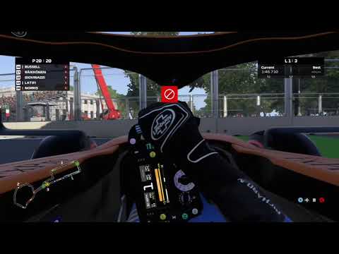 F1 2020: Surviving Baku Backwards!