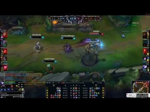 Amazing Ashe Main 1v3 Outplay In Ranked SoloQ Promotions (Master tier gameplay)