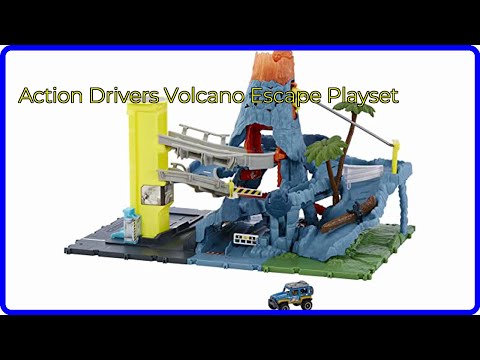 REVIEW (2025): Action Drivers Volcano Escape Playset. First Look.