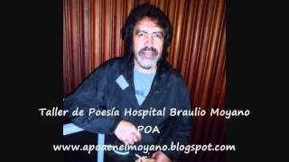 Raúl Acevedo (de Illapu) - el saludo, la charla y la canción -APOA en el Moyano-Taller de Poesía
