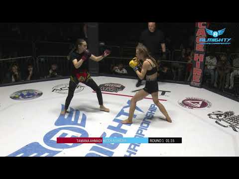 Almighty Fighting Championship 38 - Tamana Ahmadi vs Nicola Knight