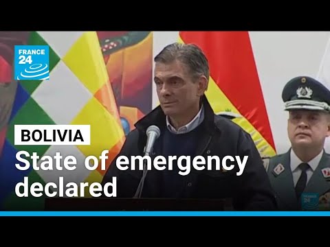 Bolivia declares state of emergency, escalating a 50-day blockade crisis