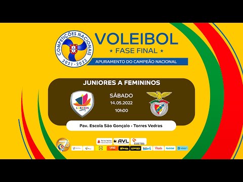 Lobatos Volley x SL Benfica - Fase Final Juniores 'A' Femininos