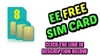 EE Free SIM Card | Free SIM Card UK