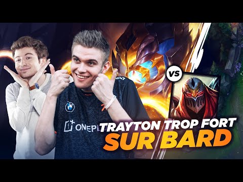 RHOBALAS x TRAYTON : TRAYTON EST TROP FORT SUR BARD - VEL'KOZ VS ZED | LOL FR