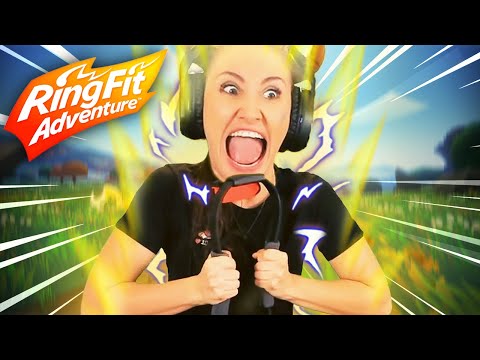 Ich teste Ring Fit Adventure auf der HÄRTESTEN Stufe eine Stunde lang!