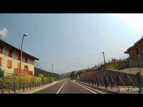 I: Al Lago. Comune di Dro. Trentino-Alto Adige. Driving on S245bis northbound. June 2017