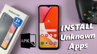 How To Install Third-Party Unknown Apps (APK Files) On Samsung Galaxy A14