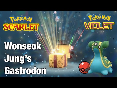 Wonseok Jung’s Gastrodon Mystery Gift | Pokémon Scarlet and Violet