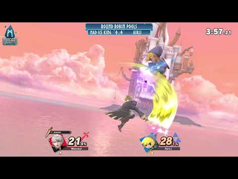 Midgard 2022 - Mad Ice King (Robin) Vs. Airli (Toon Link) - Pools - Ultimate Singles