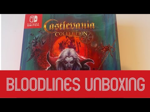 Castlevania Anniversary Collection: Bloodlines Edition Unboxing