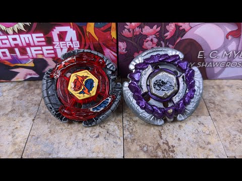 Torch Gemios W105CS vs Torch Aries 125D | Metal Fight Beyblade メタルファイトベイブレード