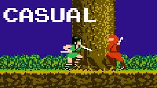 Casual Longplay: The Legend of Kage (NES-NA port) 2-loop session for 1 Player