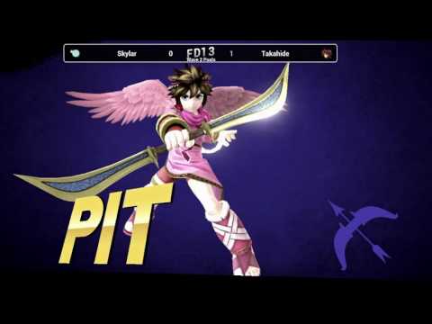 FD13 Wave 2 Pools - Skylar (Mr. Game & Watch) vs TG|Takahide (Pit)