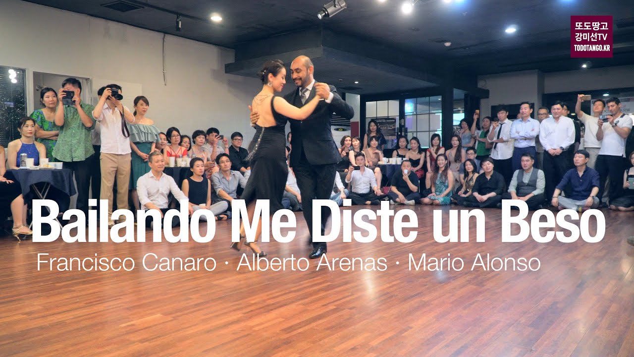 Bailando Me Diste un Beso, Francisco Canaro, Santiago Castro & Mi Sun Kang 산티아고 카스트로 & 강미선 2018