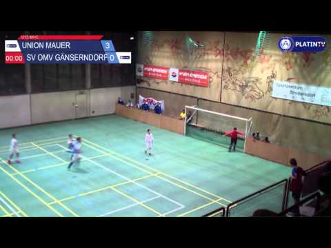 Tor -  Union Mauer / SV OMV Gänserndorf am 13.02.2016 18:17