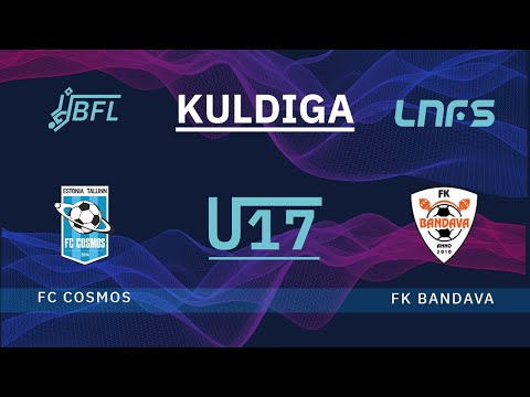 FC Cosmos - FK Bandava. BFL U17 Kuldiga, Latvia