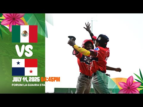 Juego 14 |  México 🇲🇽VS Panamá🇵🇦  | Serie del Caribe Kids Venezuela 2025🇻🇪
